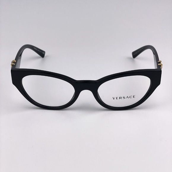 Versace VE3282 GB1 Eyeglasses Black Cat Eye Women main image 8